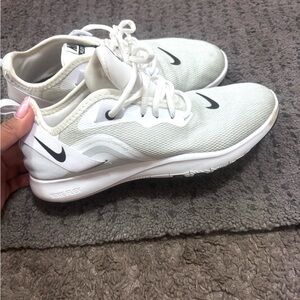 Nike White Flex Sneakers